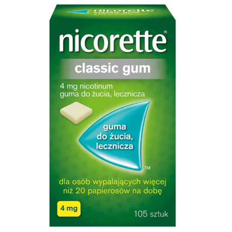 NICORETTE FreshMint 2mg 105 sztuk