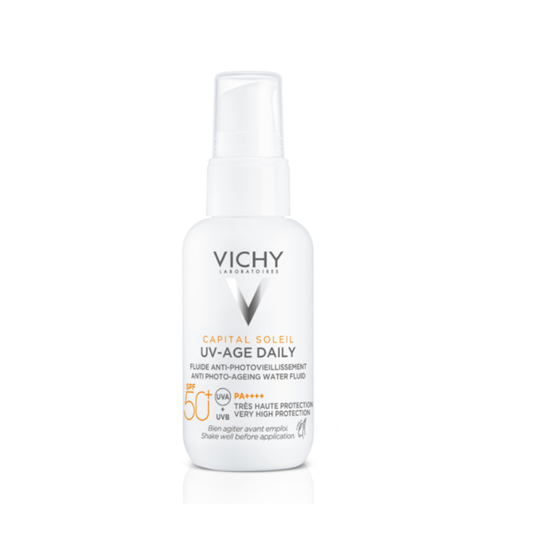 Vichy Capital Soleil UV - Age Daily SPF50+ Fluid przeciw fotostarzeniu się skóry 40ml