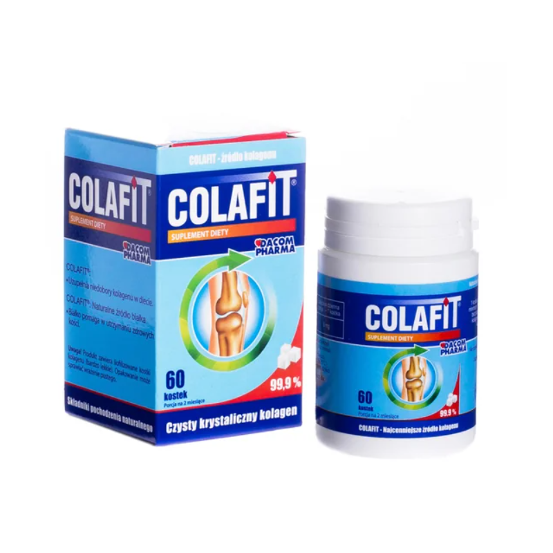 Colafit 8 mg Kolagen w Kostkach 60 sztuk