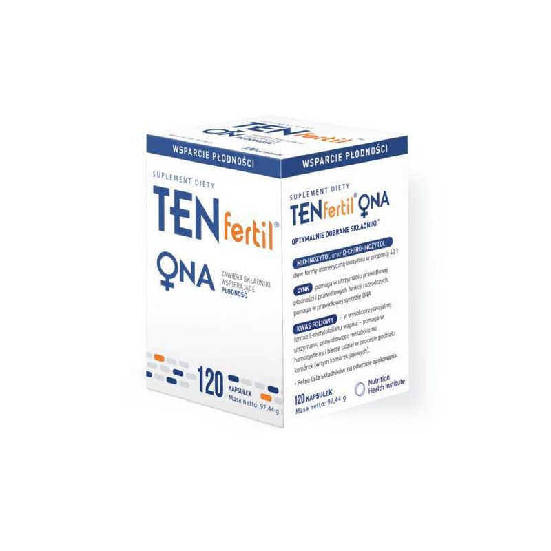 TENfertil ONA Wsparcie Płodności Kobiet 120kapsułek