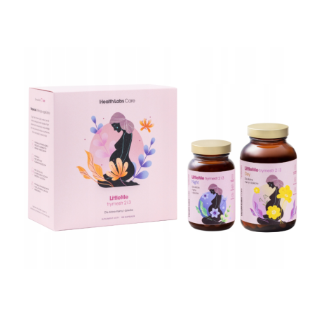Health Labs Care LittleMe trymestr 2 i 3 dla dobra mamy i dziecka 150 kapsułek