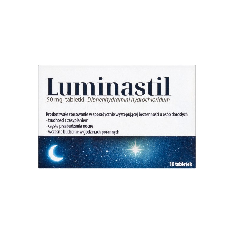Luminastil 50mg 10 tabletek