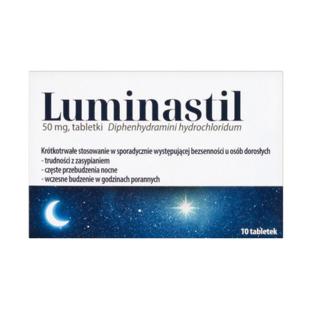 Luminastil 50mg 10 tabletek