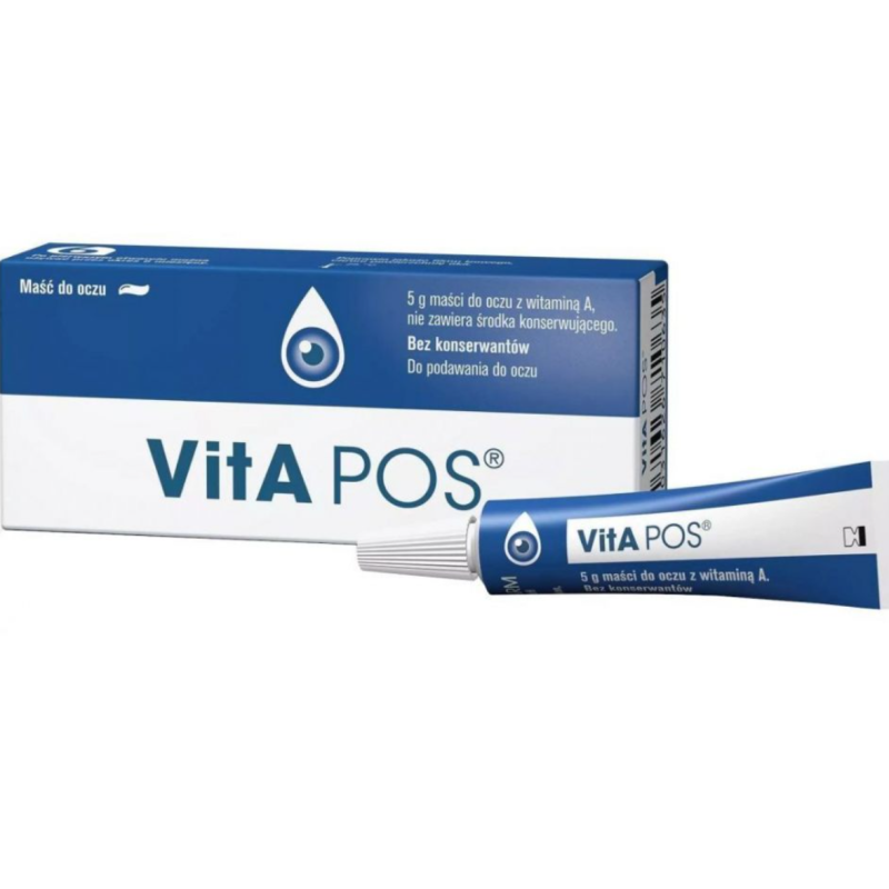 VitA POS maść do oczu z witaminą A 5g