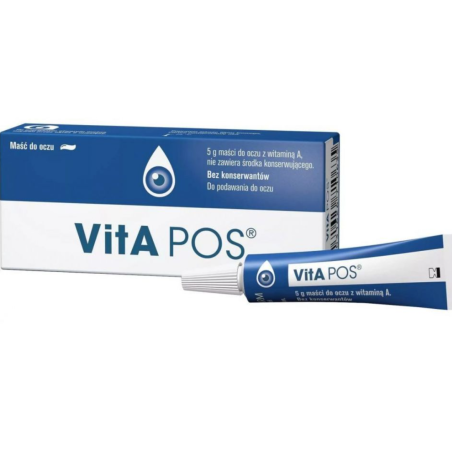 VitA POS maść do oczu z witaminą A 5g