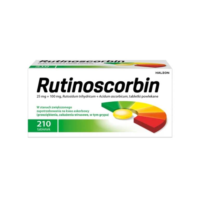 Rutinoscorbin 210 tabletek