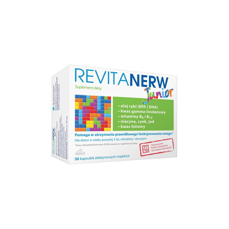 Revitanerw Junior 30 kapsułek