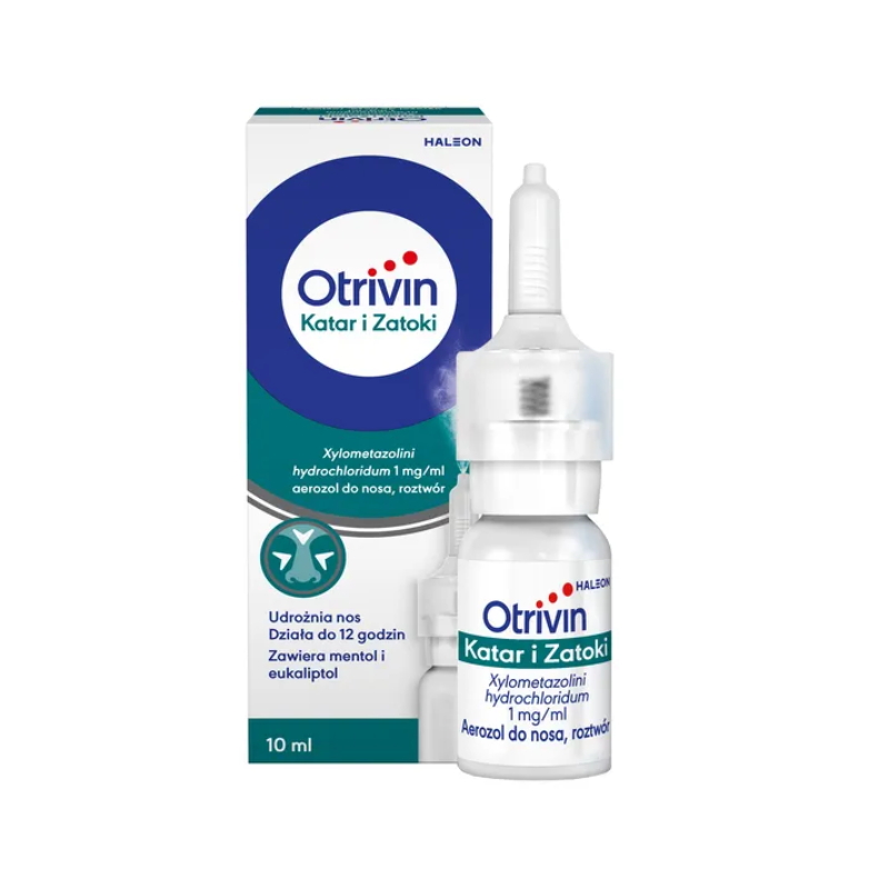 Otrivin Katar i zatoki 1mg/1ml aerozol do nosa 10ml