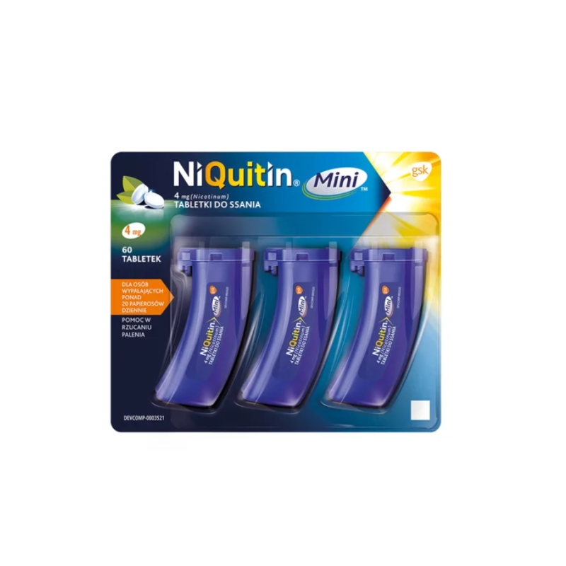 NiQuitin mini 4mg 60 sztuk