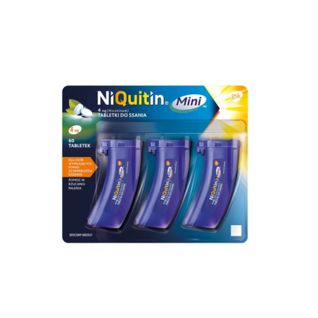 NiQuitin mini 4mg 60 sztuk