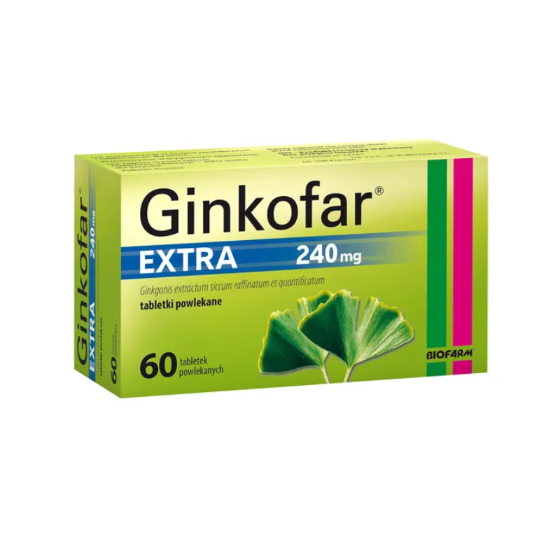 Ginkofar Extra 240mg 60 tabletek