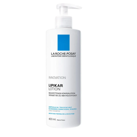 La Roche-Posay Lipikar Lait Emulsja Uzupełniająca Poziom Lipidów 400ml