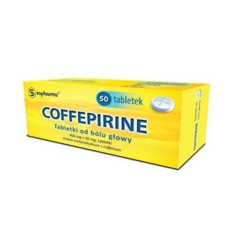Coffepirine tabletki od bólu głowy 50 sztuk