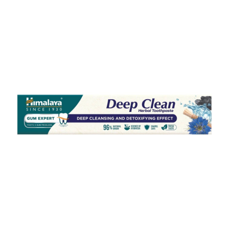 Himalaya Gum Expert Deep Clean Herbal Pasta do zębów głęboko oczyszczająca do zębów 75ml
