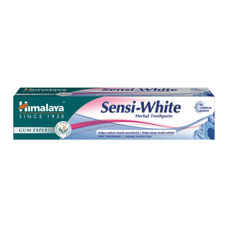 Himalaya Sensi White Ziołowa pasta do mycia zębów 75g