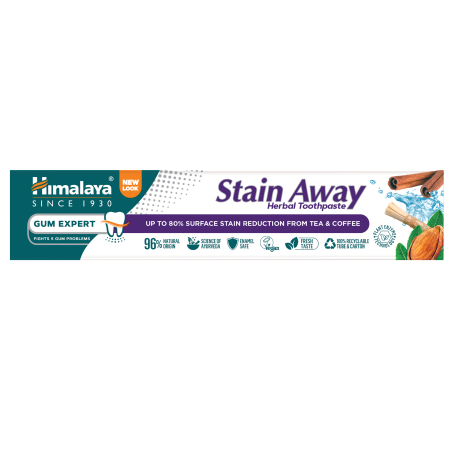 HIMALAYA STAIN-AWAY Pasta do zębów przeciw przebarwieniom 75ml