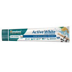 Himalaya Active White Wybielająca pata do mycia zębów w żelu 75ml