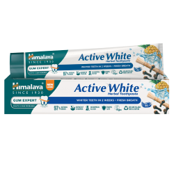 Himalaya Active White Wybielająca pata do mycia zębów w żelu 75ml