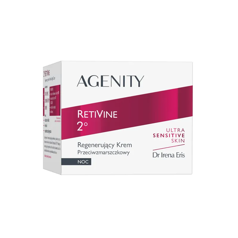Agenity Retivine 2° Krem przeciwzmarszczkowy regenerujący na noc 50ml