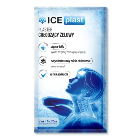 Ice Plast Plaster chłodzący żelowy 2 sztuki
