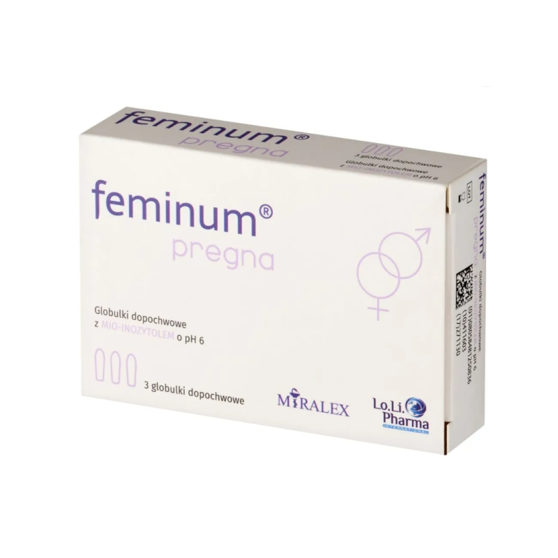 Feminum Pregna globulki dopochwowe 3 sztuki