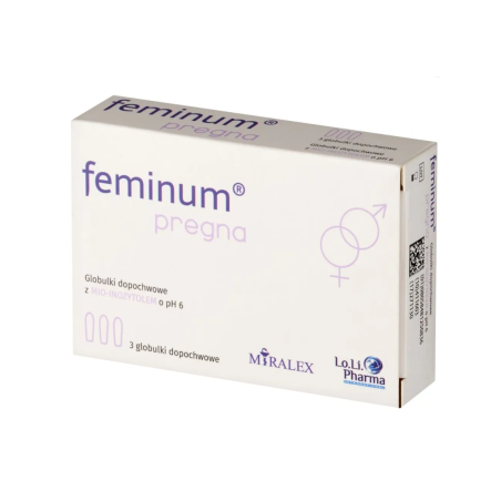 Feminum Pregna globulki dopochwowe 3 sztuki