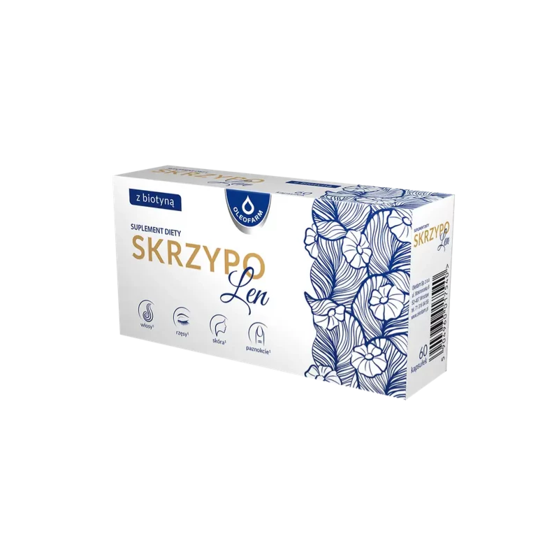 Skrzypolen z biotyną 60 kapsułek