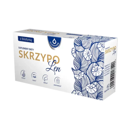Skrzypolen z biotyną 60 kapsułek