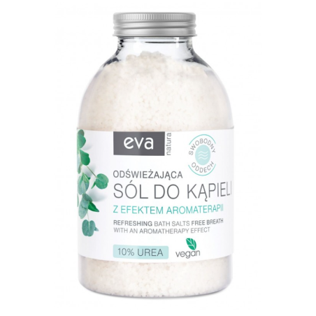 Eva Natura Sól do kąpieli odświeżająca z efektem aromaterapii 10% mocznika 420g