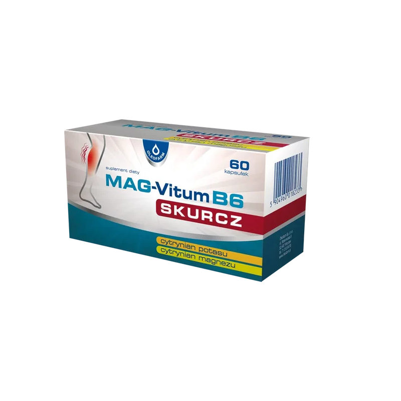 MAG-Vitum B6 Skurcz 60 kapsułek