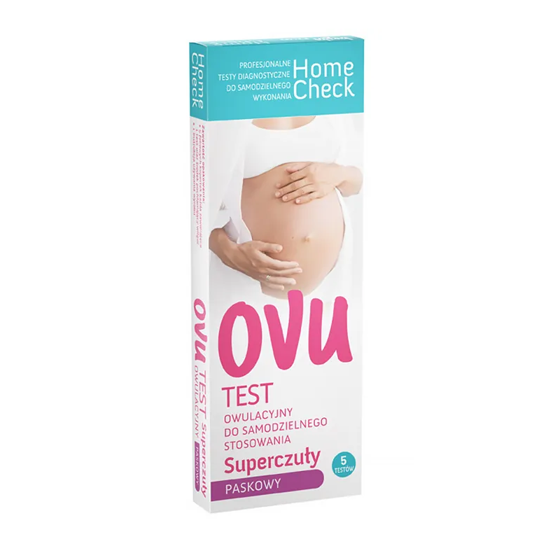 Test owulacyjny OVU paskowy 5 sztuk