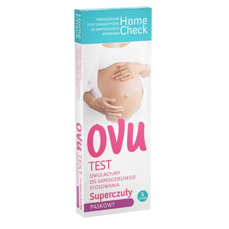 Test owulacyjny OVU paskowy 5 sztuk