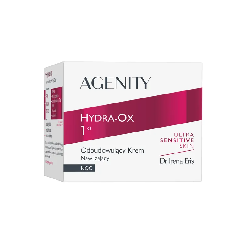 Agenity Hydra-Ox 1° Krem nawilżający odbudowujący na noc 50ml
