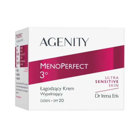 Agenity Menoperfect 3° Krem wypełniający łagodzący na dzień SPF20 50ml