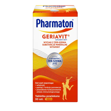 Pharmaton Geriavit 30 tabletek