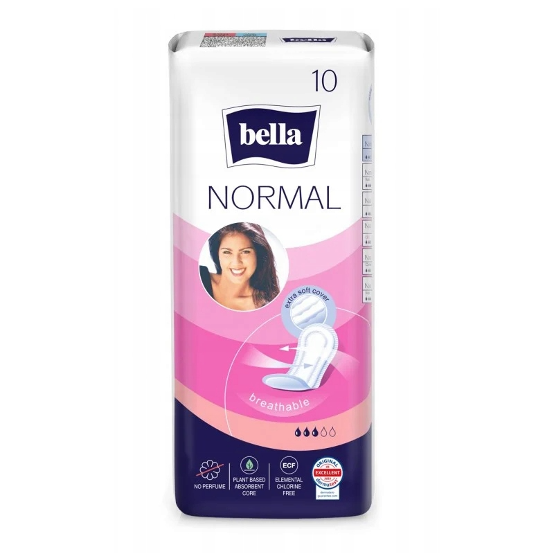 Podpaski BELLA NORMAL AIR softiplait x 10 szt.