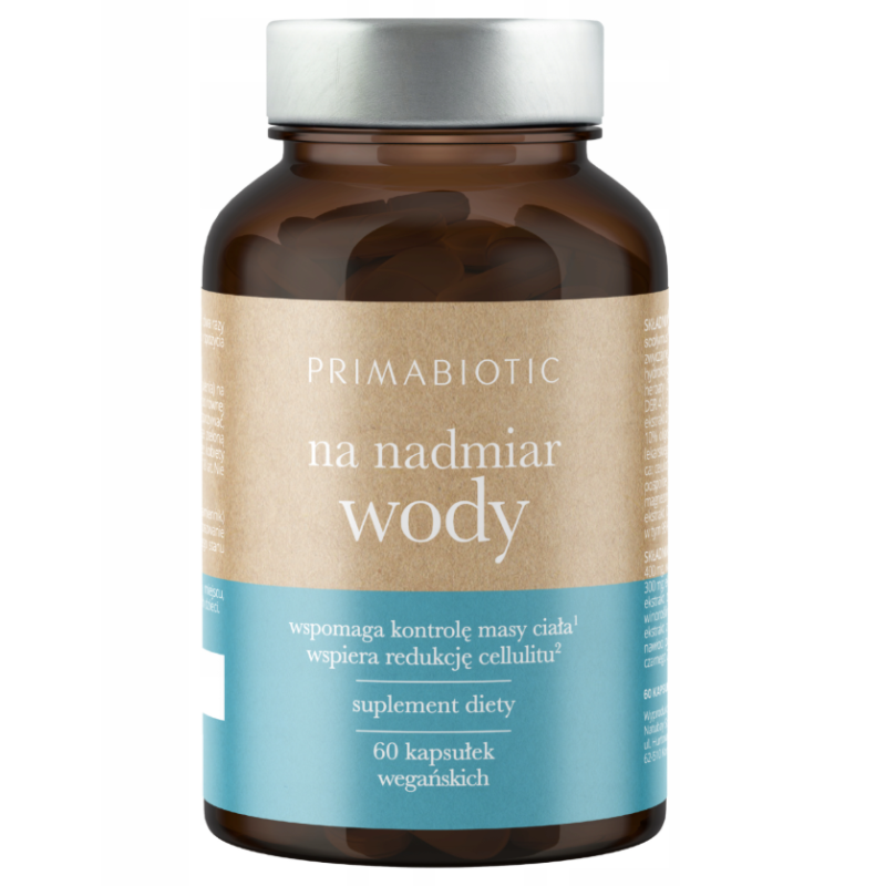 Primabiotic Na nadmiar wody 60 kapsułek wegańskich