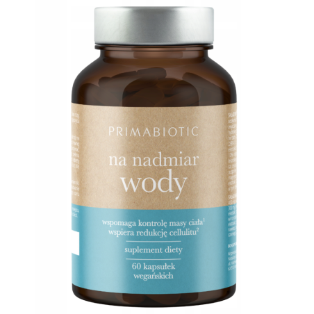 Primabiotic Na nadmiar wody 60 kapsułek wegańskich