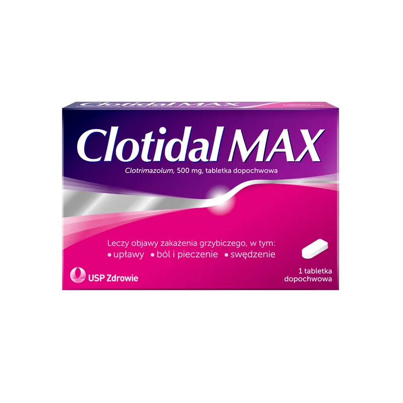 Clotidal Max 500mg 1 tabletka
