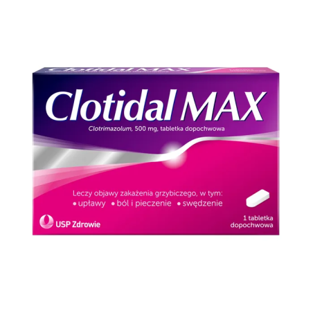 Clotidal Max 500mg 1 tabletka