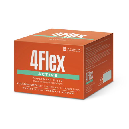 4Flex Active o smaku truskawkowym 30 saszetek