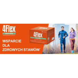 4Flex Active o smaku truskawkowym 30 saszetek