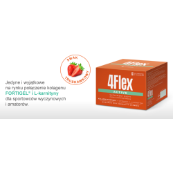 4Flex Active o smaku truskawkowym 30 saszetek