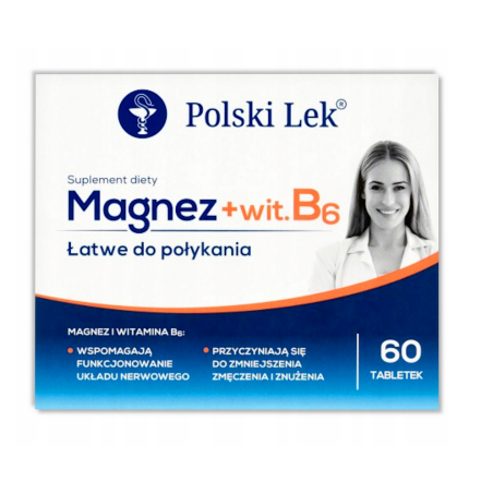 Magnez + Vit.B6 60 tabletek