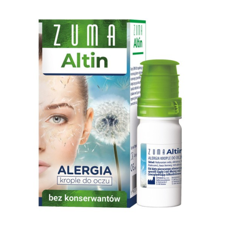 Zuma Altin krople do oczu nawilżające bez konserwantów 10 ml