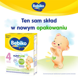 Bebiko Junior 4 NUTRIflor Expert Mleko modyfikowane dla dzieci powyżej 2. roku życia 350g