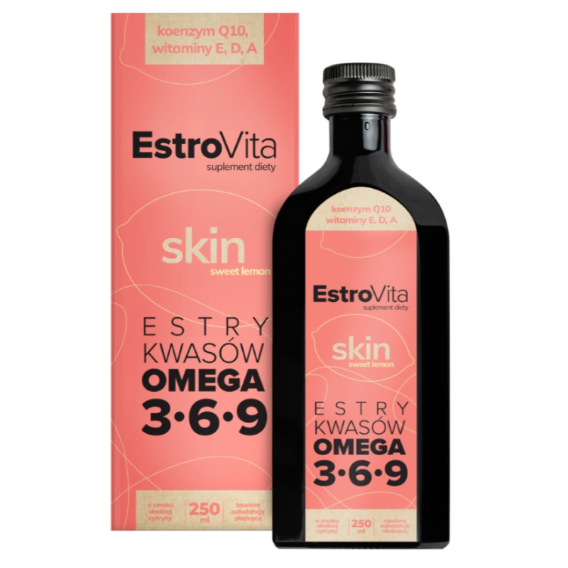 EstroVita Skin Cytryna omega 3-6-9, 250ml