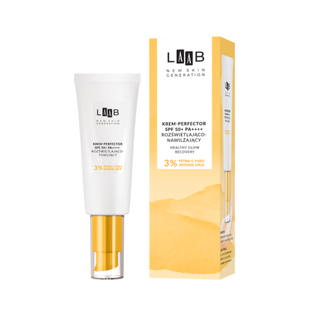 AA Laab rozświetlająco-nawilżający krem-perfector do twarzy z SPF 50+ 40ml
