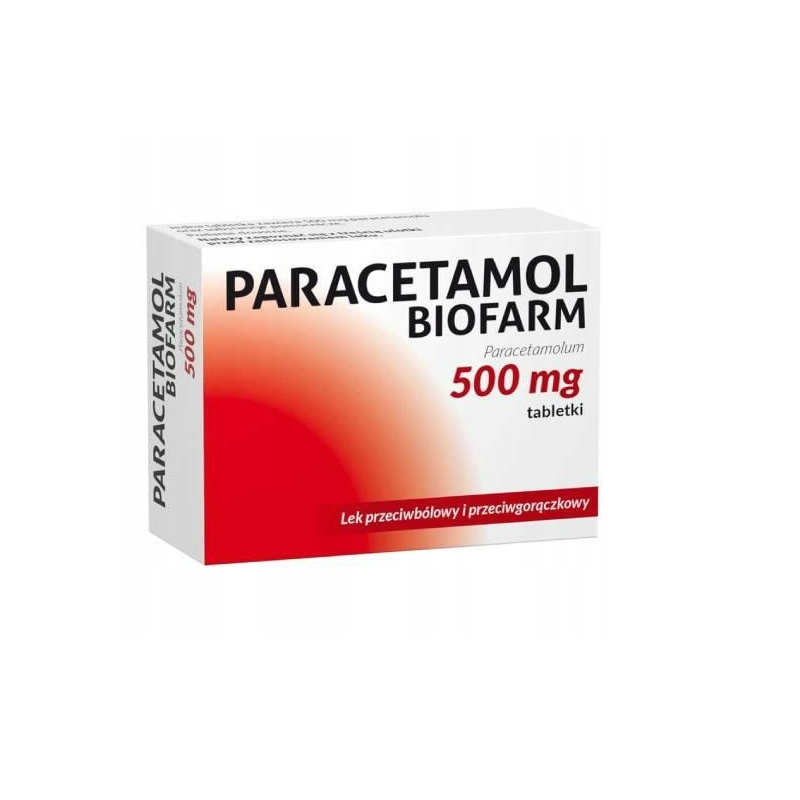 Paracetamol Biofarm 500mg 20 tabletek