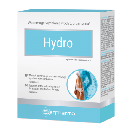 Hydro wydalanie wody z organizmu 30 kapsułek